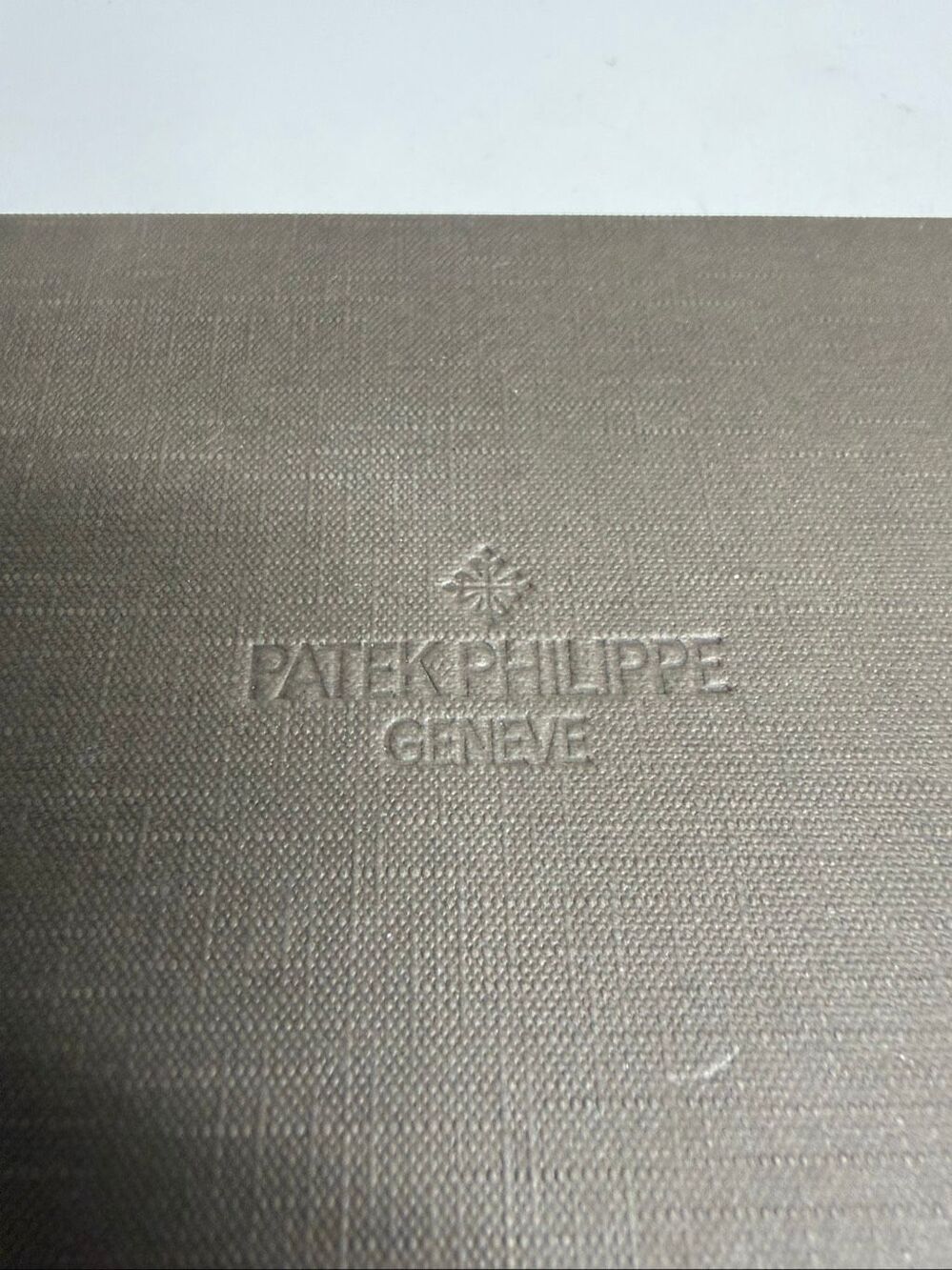 Patek Philippe Original Presentation Box Packaging With Paper
